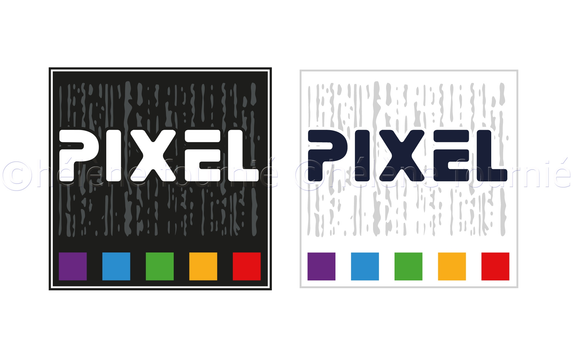 Pixel graphic chart